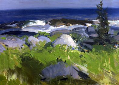 Vine Clad Shore Monhegan 