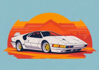 Cars Minimalist VintageArt