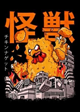 Kaiju Chicken Nugget