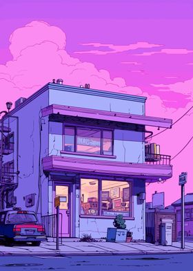 Lofi Pink Retro