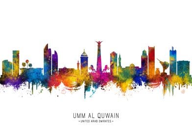 Umm alQuwain UAE Skyline