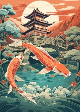 Koi Japanese Landscapes