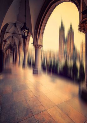 View of church in Krakow