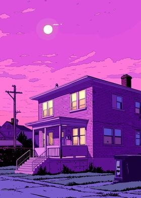 Lofi Pink Retro