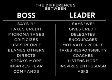 boss leader difference 