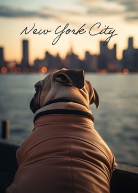 New York River Pug Travel