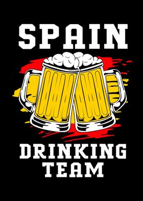 Spain Drinking Team