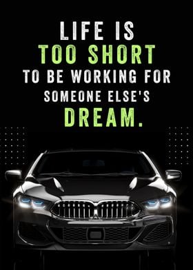  Work for your own Dreams