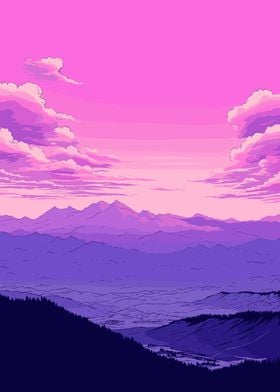 Lofi Pink Retro