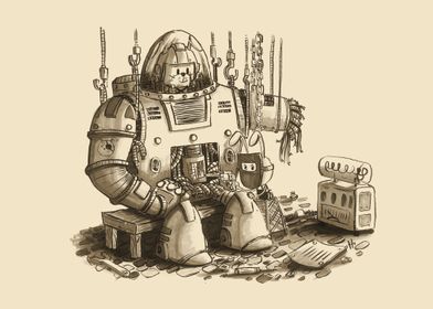 Robot Mechanical Bunny