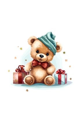 Bear Christmas Cute