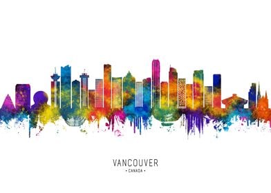 Vancouver Canada Skyline