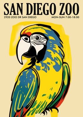 San Diego Zoo Poster