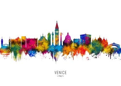 Venice Italy Skyline