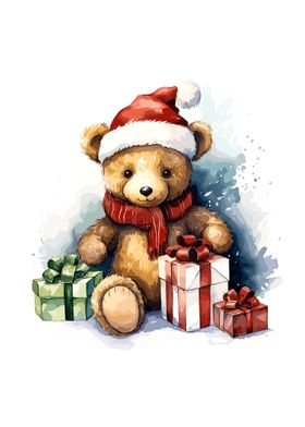 Bear Christmas Cute