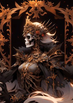 Lady Queen Skull