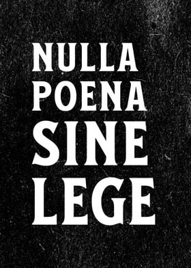 Nulla Poena Sine Lege 4