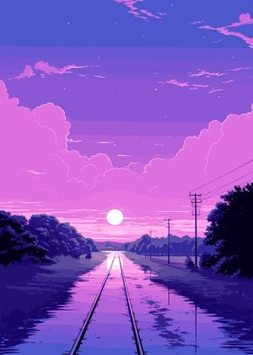 Lofi Pink Retro