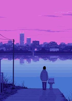 Love Lofi Pink Retro