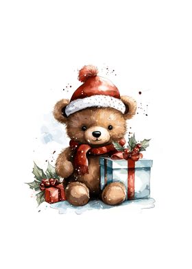 Bear Christmas Cute