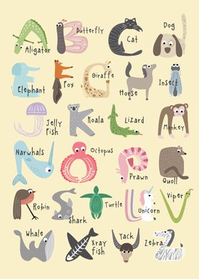 ANIMAL ALPHABET