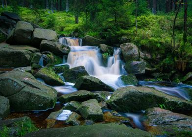 Rocky Waterfall