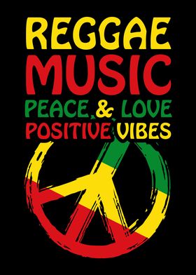 Reggae Peace Symbol