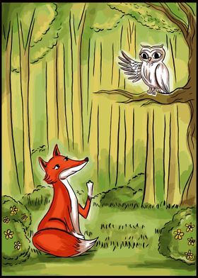 Fox and Owl