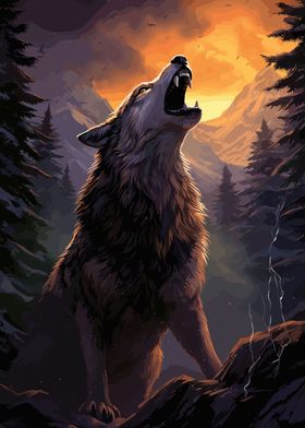 Wolf Howling 