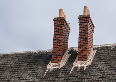 two chimneys