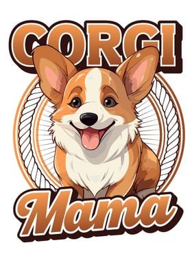 Corgi Dog Lover Corgi Mama