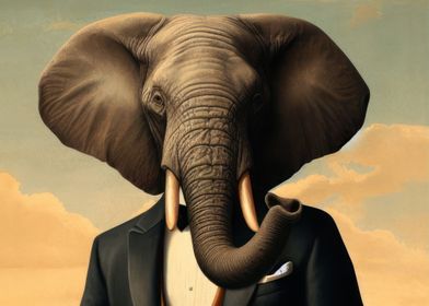 Elegant Elephant man