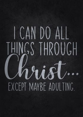 Christ vs Adulting