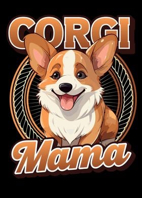 Corgi Dog Lover Corgi Mama