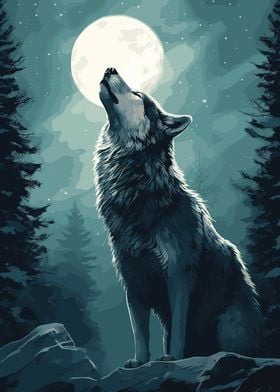 Wolf Howling 