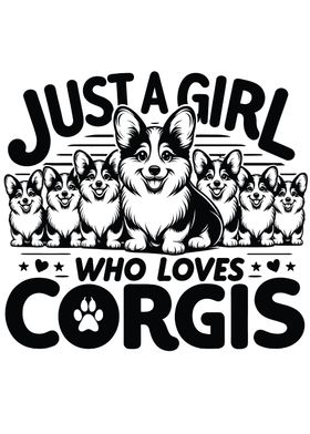 Corgi Girl Loves Corgis