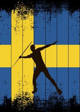 Swedish javelin thrower