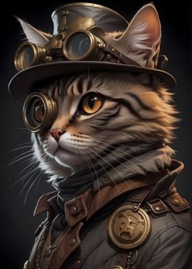 Steampunk Cat