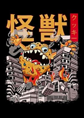 Kaiju Cookie Japanese