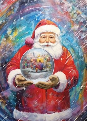 Santas Prophecies in Art
