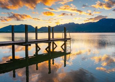 Lake Forggensee at Sunrise