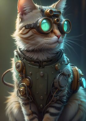 Steampunk Cat