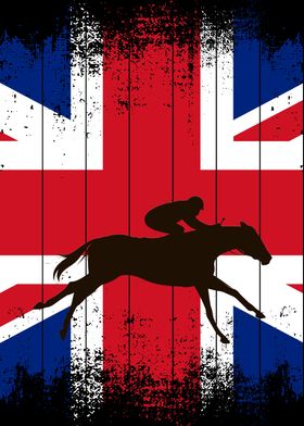 British horse rider