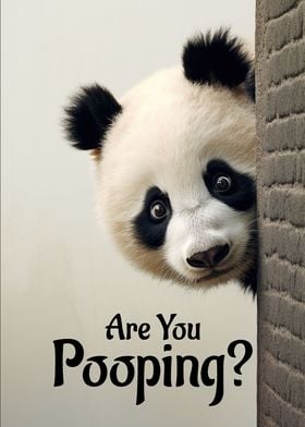 Panda Are You Pooping