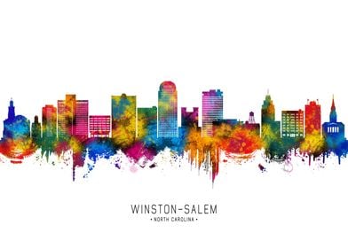 Winston Salem NC Skyline