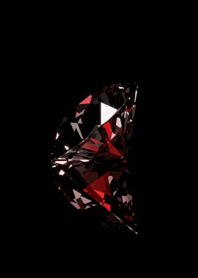 Red Shining Diamond