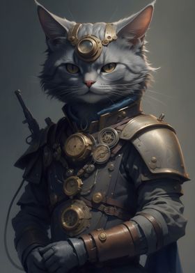 Steampunk Cat