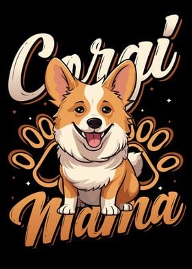 Corgi Dog Lover Corgi Mama