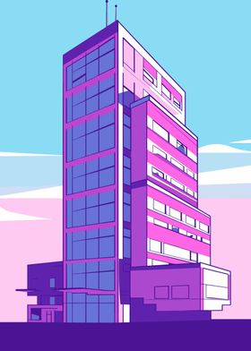 Lofi Pink Retro