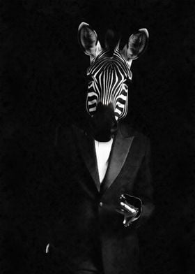 Zebra man